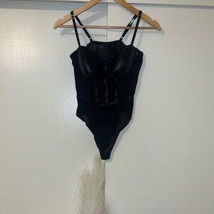 Black Sheer Bodysuit